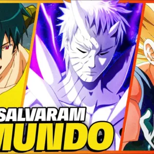 8 VILÕES DE ANIMES QUE SALVARAM O MUNDO [Foram os Heróis]