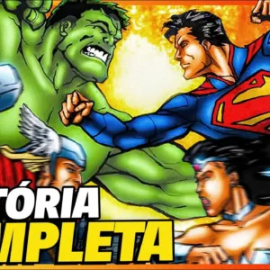 LIGA DA JUSTIÇA vs VINGADORES - HISTÓRIA COMPLETA [Parte 1]