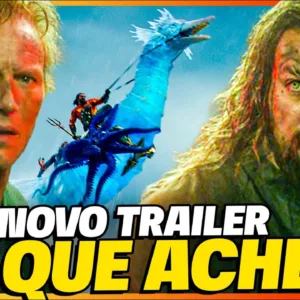 FINALMENTE UM FILME BOM? ANÁLISE TRAILER AQUAMAN 2 E O REINO PERDIDO