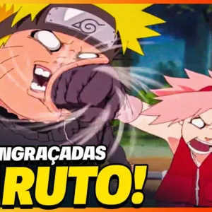 OS MOMENTOS MAIS ENGRAÇADOS DE NARUTO!