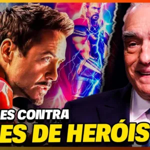 MARTIN SCORCESE FOI LONGE DEMAIS! ELE QUER UNIR DIRETORES CONTRA FILMES DE HERÓIS!