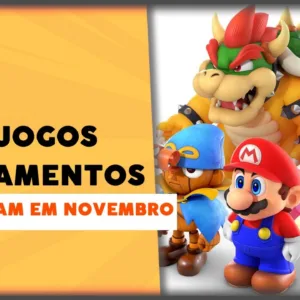 25 NOVOS JOGOS chegando em novembro! | Lista de lançamentos para PC, Switch, PlayStation e Xbox