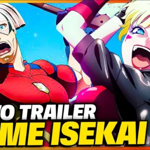 NOVO TRAILER DO ANIME ESQUADÃO SUICIDA ISEKAI, VAI SER IRADO! Análise Completa