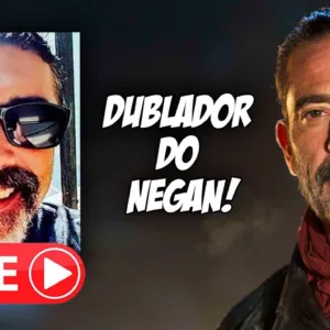 LIVE com DUBLADOR DO NEGAN (Cassius Romero) - The Walking Dead