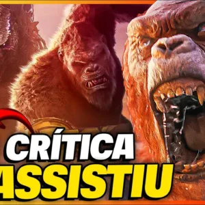 OS CRÍTICOS JÁ VIRAM GODZILLA E KONG: O NOVO IMPERIO - É BOM OU FLOP?