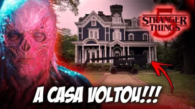 A CASA DO VECNA VOLTOU! CENAS DO APOCALIPSE DE STRANGER THINGS 5!