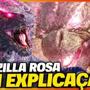 ESSA É A EXPLICAÇÃO PARA GODZILLA AGORA ESTAR ROSA