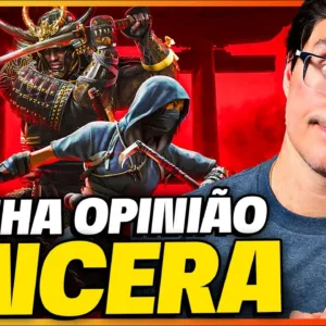 YASUKE EM ASSASSIN’S CREED SHADOWS:  MINHA OPINIÃO HONESTA!