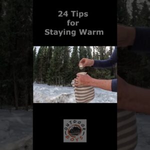 How to Always Stay Warm - Winter Camping Tip #camping