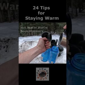 How to Keep your Boots Warm Winter Camping #camping